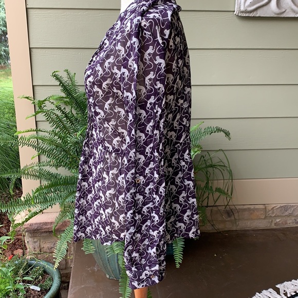 Maeve By Anthro Monkey Blouse - Picture 4 of 9